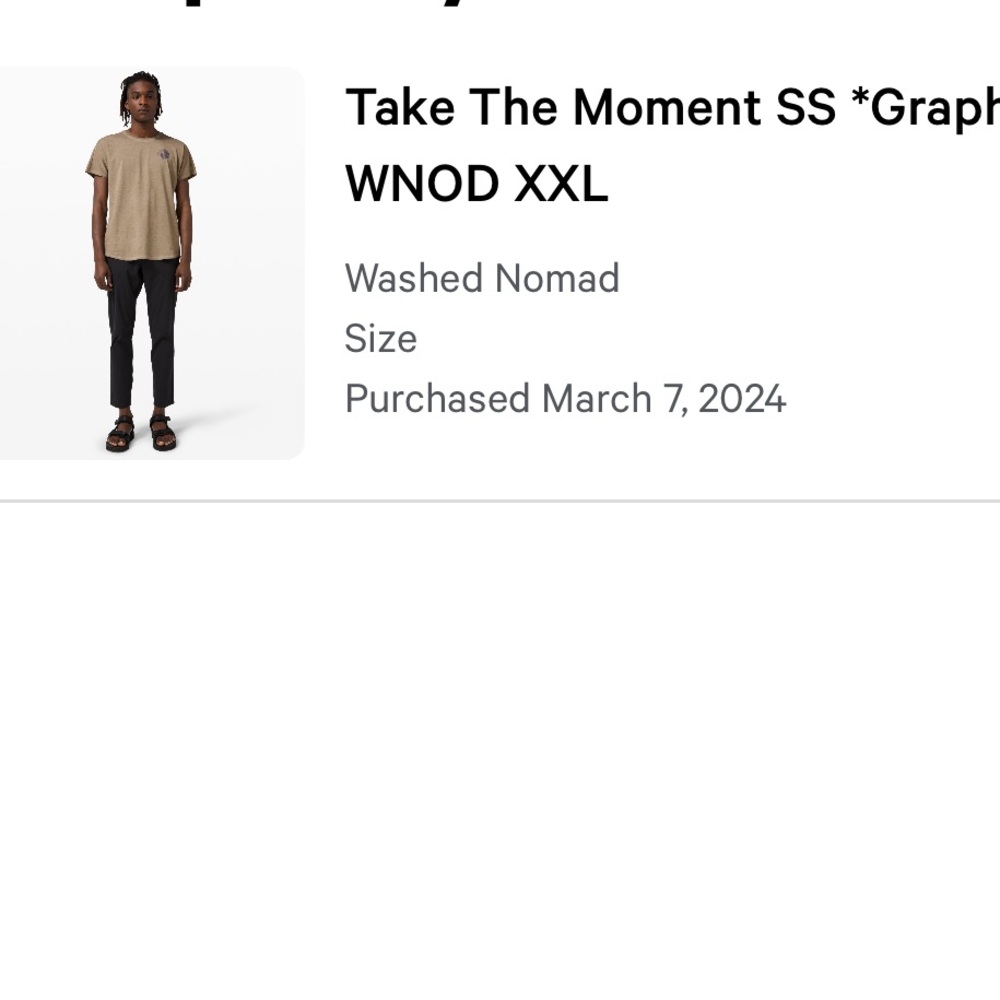 Men’s Lululemon Graphic